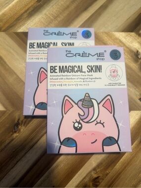 The Crème shop Be Magical, Skin! Rainbow Unicorn Face Mask - Pink